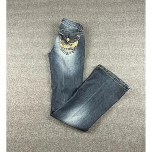 Trace Women's Flared Jeans Decorative Pockets Womens Size 3